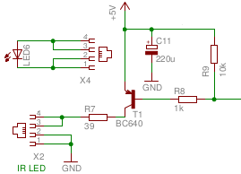 IR Output circuit