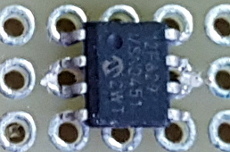 SOIC on a pad board