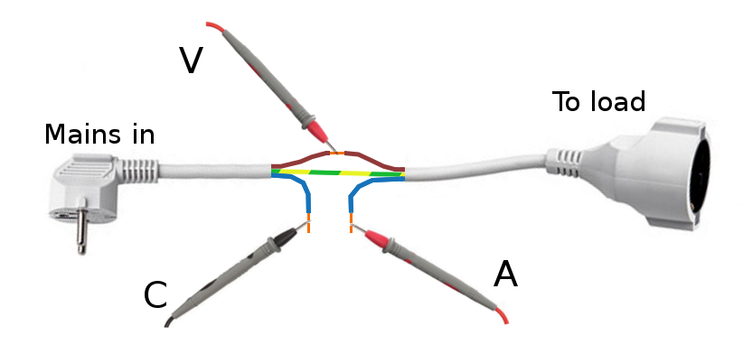 A spliced cable